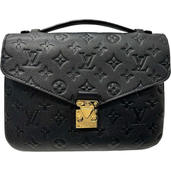 m23 3353 2 Louis Vuitton Pochette Métis MM 2WAY Bag Monogram Empreinte Noir