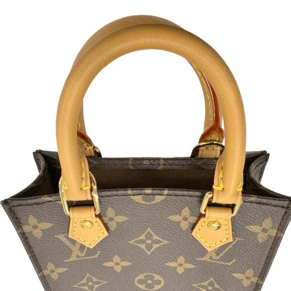 m23 3572 2 Louis Vuitton Petite Sac Plat 2WAY Bag Monogram