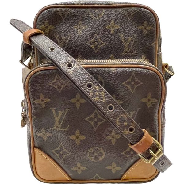 m23 739 1 Louis Vuitton Amazon Shoulder Bag Monogram Brown