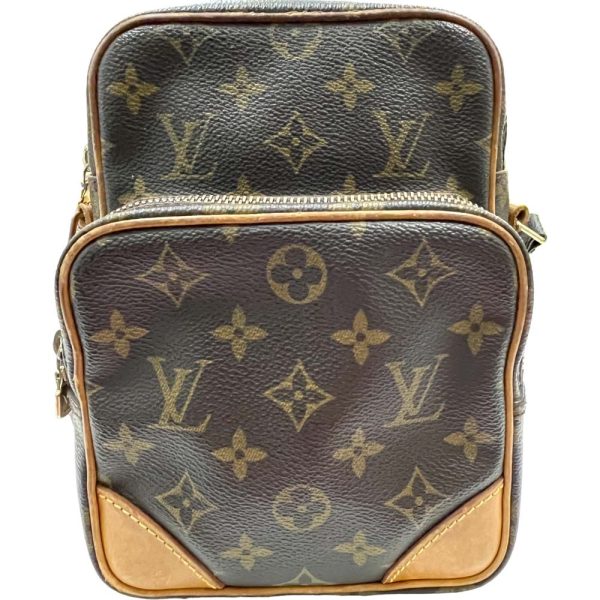 m23 739 2 Louis Vuitton Amazon Shoulder Bag Monogram Brown