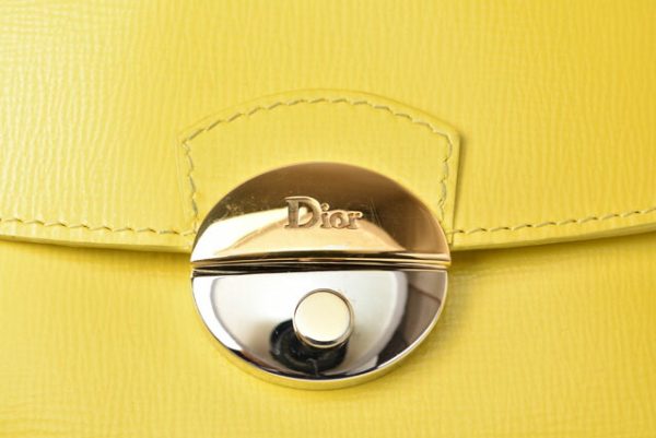 m2301 11 d 10 Christian Dior Wallet Yellow