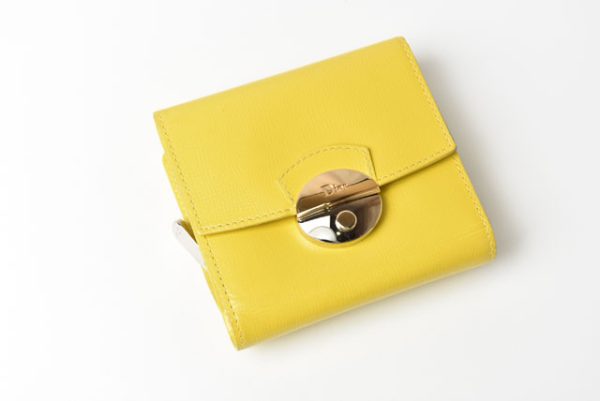 m2301 11 d 2 Christian Dior Wallet Yellow