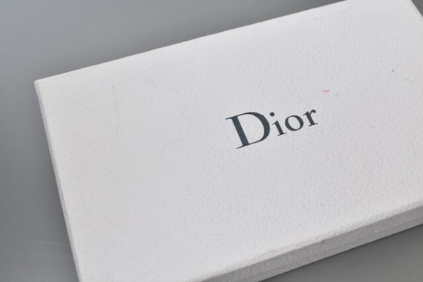 m2301 16 d 14 Christian Dior Chain Wallet Diorissimo Rose Black