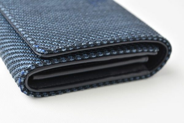 m2301 20 ch 11 CHANEL Long Wallet Deauville Denim