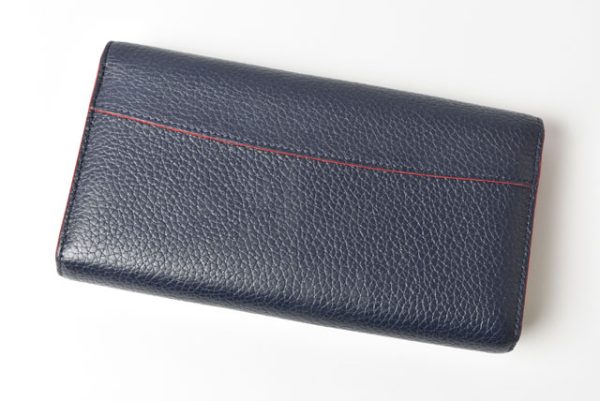 m2301 3 lv 3 Louis Vuitton Long Wallet Capucines Calf Marine Rouge Blue