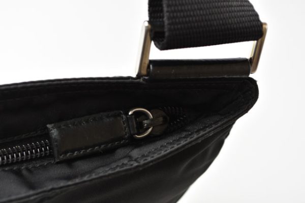 m2301 32 p 6 Prada Shoulder Bag Tessuto Black