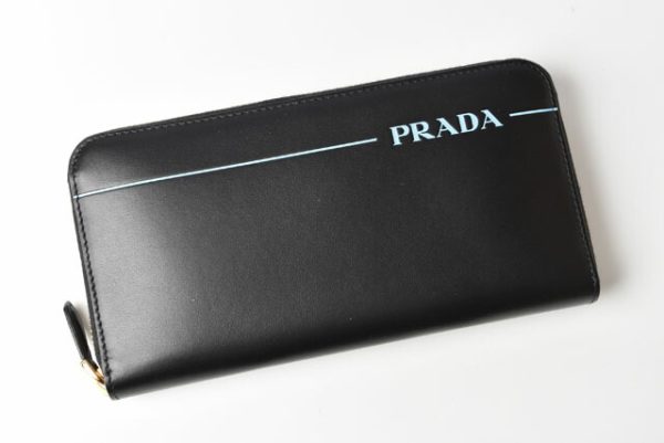 m2302 52 p 2 Prada Long Wallet City Calf Nero