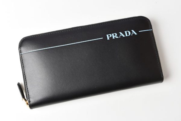 m2302 52 p 2 Prada Long Wallet City Calf Black