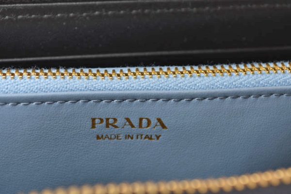 m2302 52 p 7 Prada Long Wallet City Calf Black