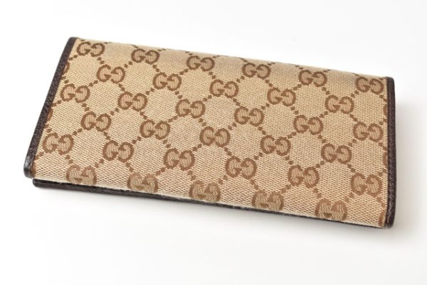 m2302 55 g 4 Gucci Long Wallet GG Beige