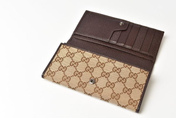 m2302 55 g 5 Gucci Long Wallet GG Beige