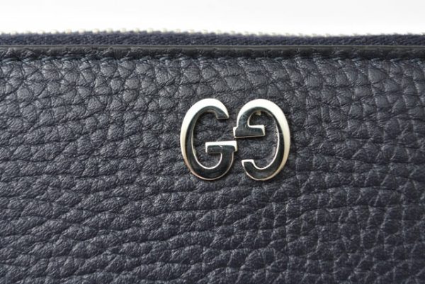 m2302 56 g 3 Gucci Long Wallet Dorian Black