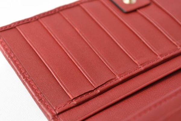 m2302 57 g 5 Gucci Long Wallet Micro Guccisima Rouge Red