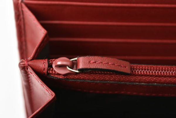 m2302 57 g 8 Gucci Long Wallet Micro Guccisima Rouge Red