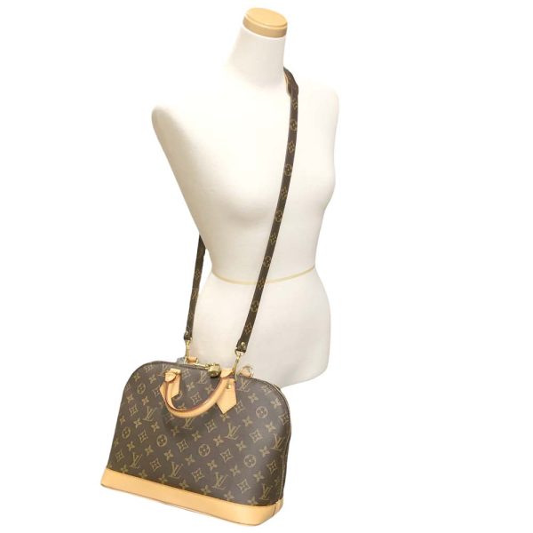 m24 1139 24 Louis Vuitton Alma PM 2WAY Handbag Monogram Brown