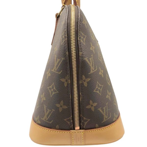 m24 1139 5 Louis Vuitton Alma PM 2WAY Handbag Monogram Brown