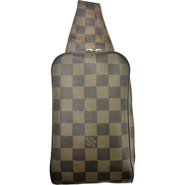 m24 1266 2 Louis Vuitton Jeronimos Body Bag Damier Ebene