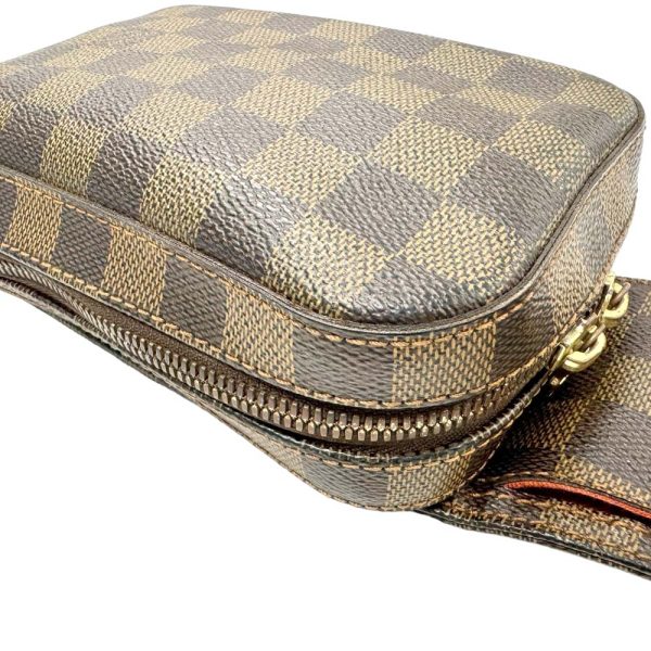 m24 1266 9 Louis Vuitton Jeronimos Body Bag Damier Ebene