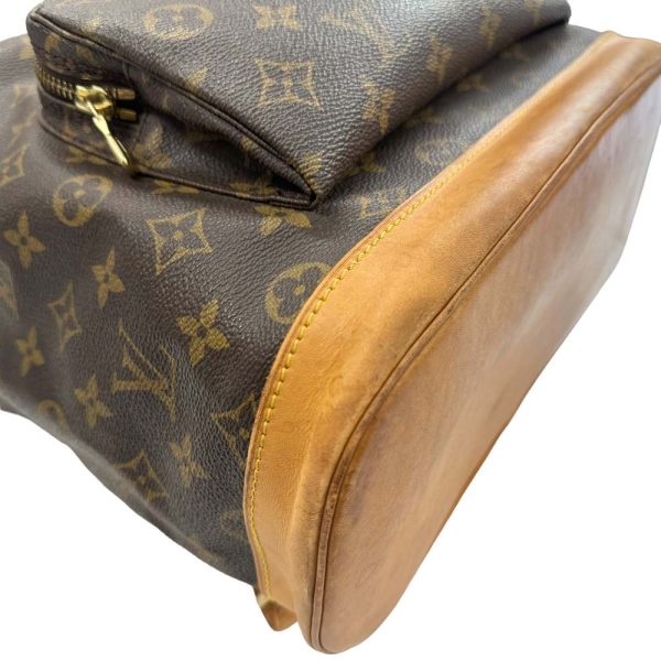 m24 1289 7 Louis Vuitton Montsouris GM Monogram Backpack Brown