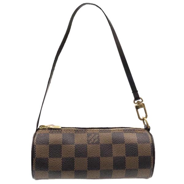 m24 1294 4 Louis Vuitton Papillon Handbag Damier Ebene Brown