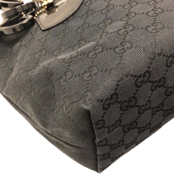 m24 1536 7 Gucci Tote Bag GG Black