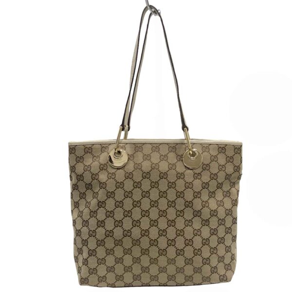 m24 1537 5 Gucci Tote Bag GG Beige