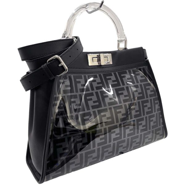 m24 2170 5 Fendi Peekaboo 2WAY Bag Black