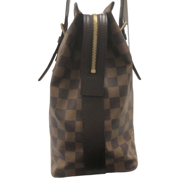 m24 2214 7 Louis Vuitton Chelsea Damier Ebene Tote Bag Brown