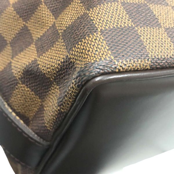 m24 2214 9 Louis Vuitton Chelsea Damier Ebene Tote Bag Brown