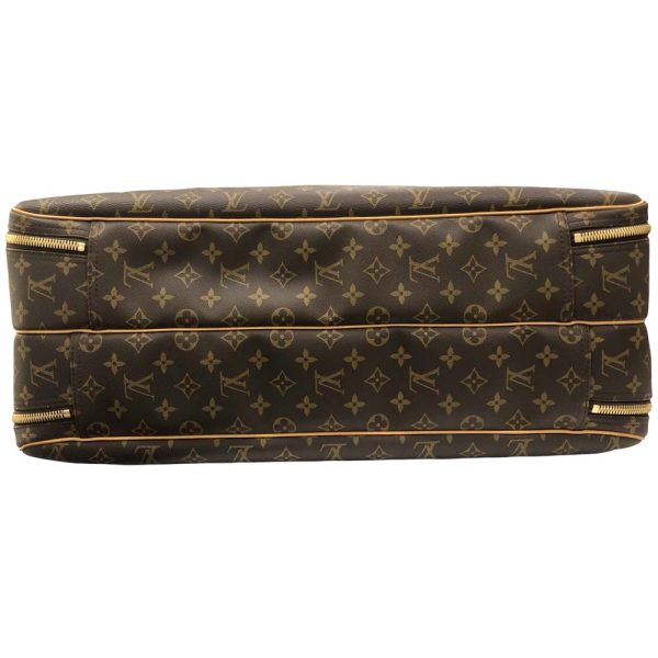 m24 2216 11 Louis Vuitton Alize De Poche Monogram Bag Brown