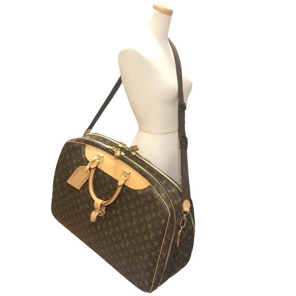 m24 2216 4 Louis Vuitton Alize De Poche Monogram Bag Brown