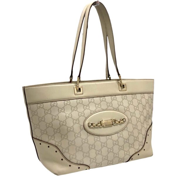 m24 782 1 Gucci Guccisima Shoulder Bag Beige