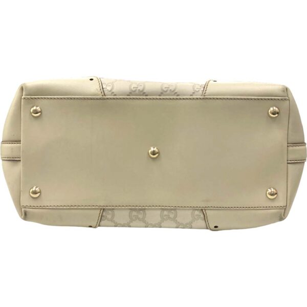 m24 782 6 Gucci Guccisima Shoulder Bag Beige