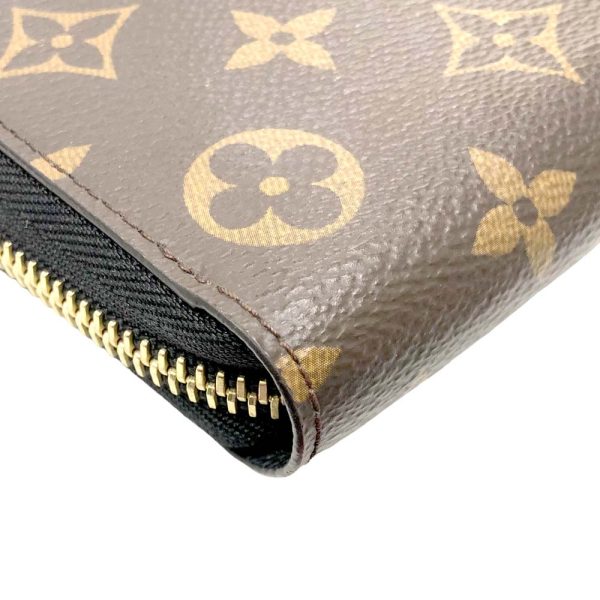 m24 809 9 Louis Vuitton Zippy Wallet Shady Monogram Reverse Brown