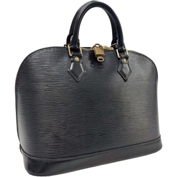 m24 896 1 Louis Vuitton Alma Handbag Epi Noir