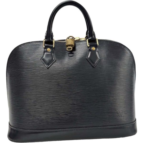 m24 896 2 Louis Vuitton Alma Handbag Epi Noir