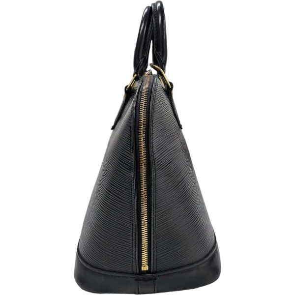 m24 896 3 Louis Vuitton Alma Handbag Epi Noir