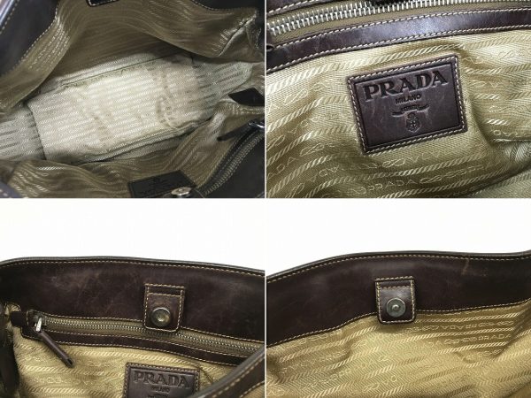 m2566 Prada Jacquard Tote Bag Black