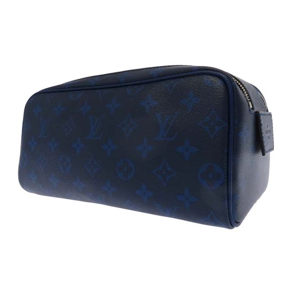 m30849 01 Louis Vuitton Clutch Taigarama Dop Kit M30849 Blue