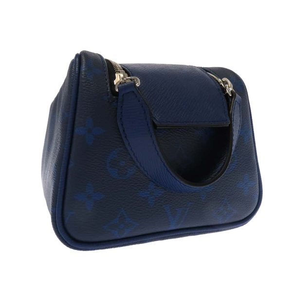 m30849 02 Louis Vuitton Clutch Taigarama Dop Kit M30849 Blue