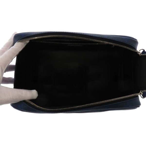 m30849 06 Louis Vuitton Clutch Taigarama Dop Kit M30849 Blue