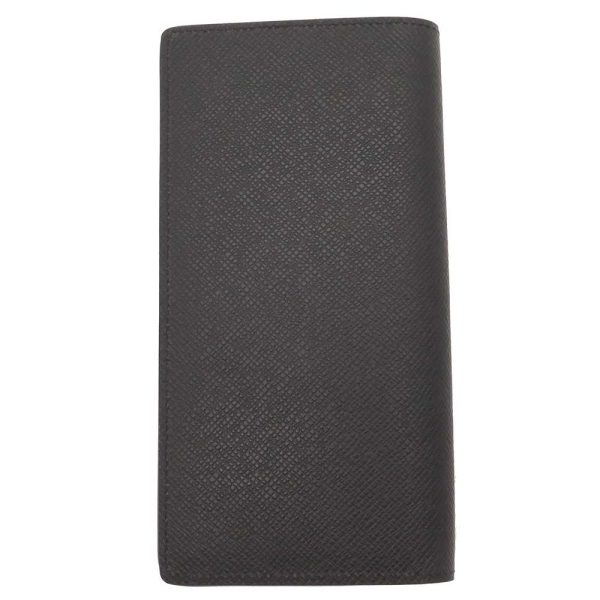 m32572 03 Louis Vuitton Long Taiga Brazza M32572 Wallet Black