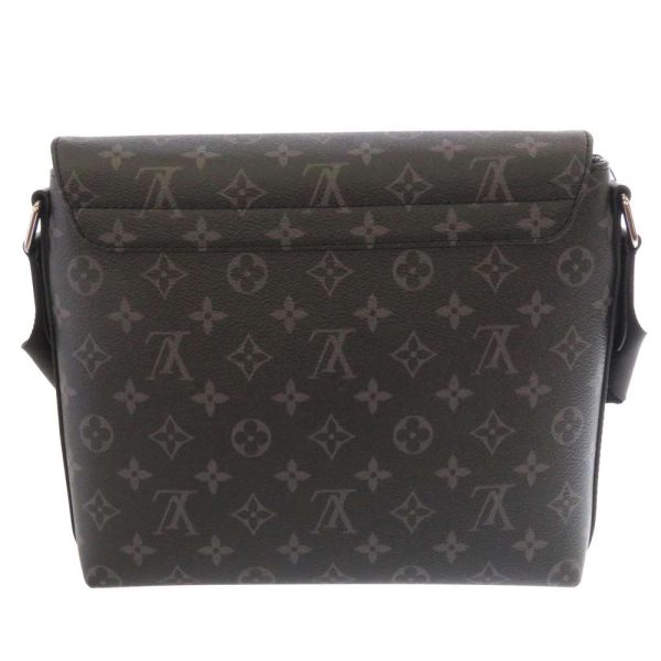 m45272 03 Louis Vuitton District PM Shoulder Bag Monogram Eclipse Black