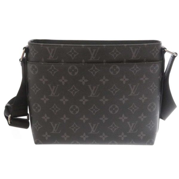 m45272 09 Louis Vuitton District PM Shoulder Bag Monogram Eclipse Black