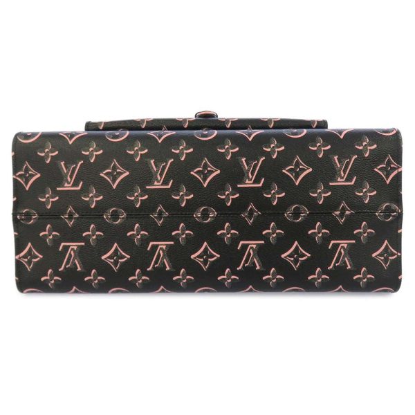 m46154 04 Louis Vuitton On the Go Pocket MM Tote Bag Monogram Brown