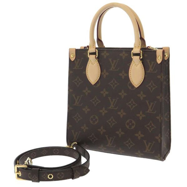 m46265 01 Louis Vuitton Handbag Sac Plat BB 2way Shoulder Bag