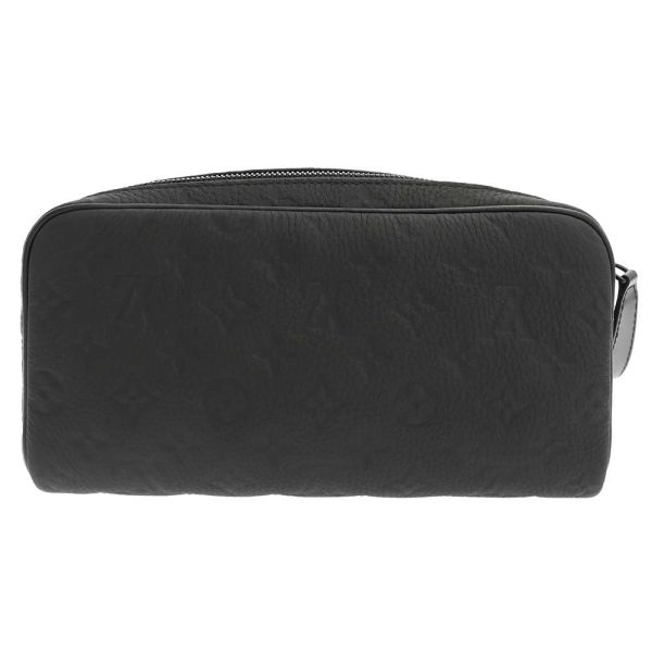 m59478 03 Louis Vuitton Dop Kit Pouch Taurillon Leather Black