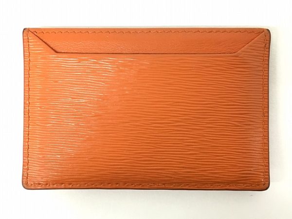 m6002 Prada Vitello Move Card Case Orange