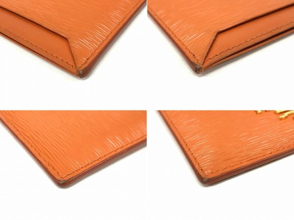 m6004 Prada Vitello Move Card Case Orange