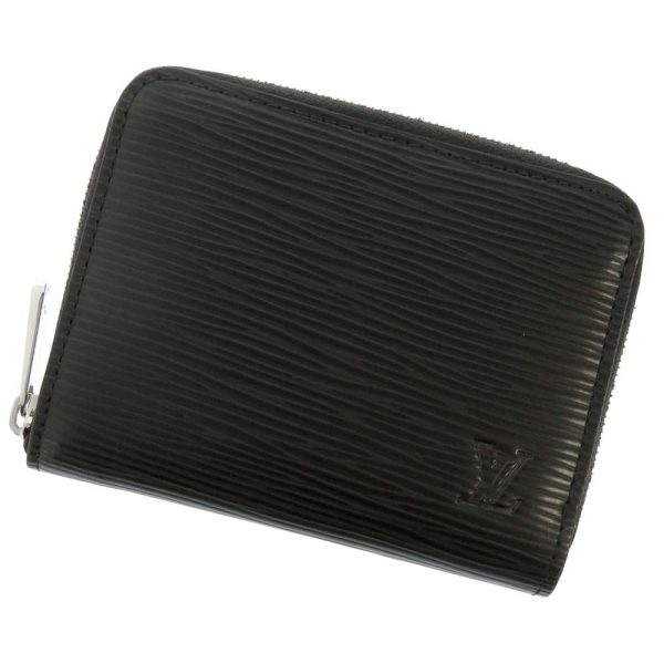 m60152 01 Louis Vuitton Case Epi Zippy M60152 Wallet Coin Black